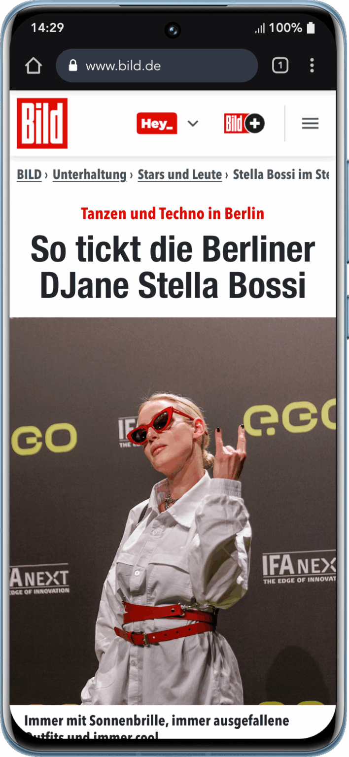 Stella Bossi im Steckbrief: So tickt die Berliner DJane