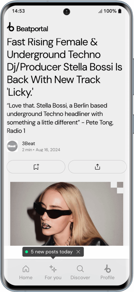 Stella Bossi returns with new track ‘Licky’ – Beatportal