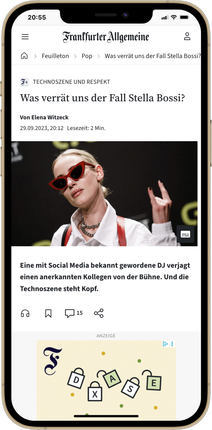 What Does the Stella Bossi Case Tell Us? — Frankfurter Allgemeine Zeitung