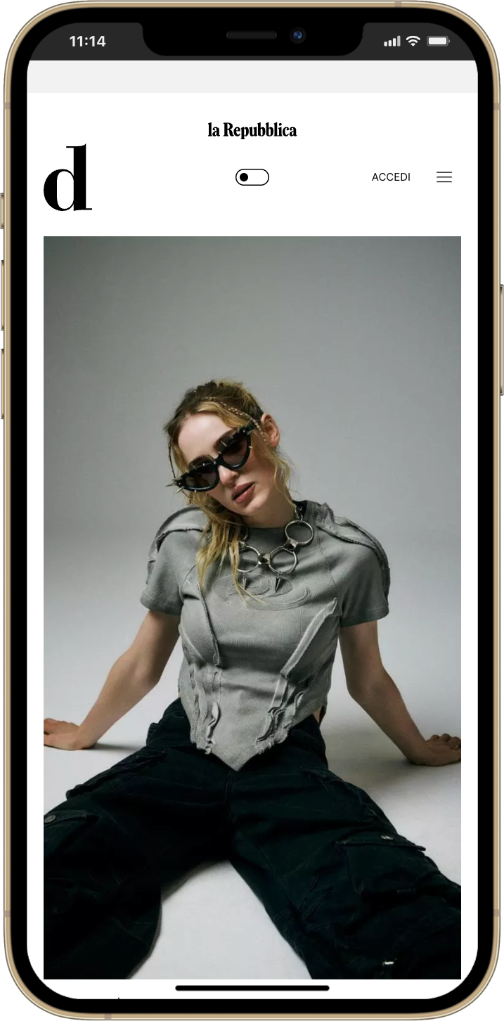 d la Repubblica article about Berlin-born techno DJ Stella Bossi