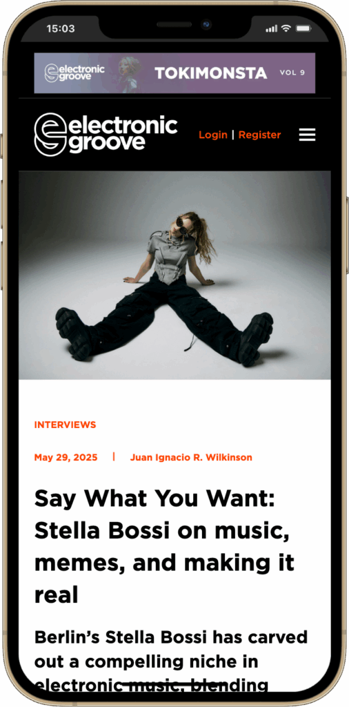 Say What You Want: Stella Bossi on music, memes, and making it real — Electronic Groove